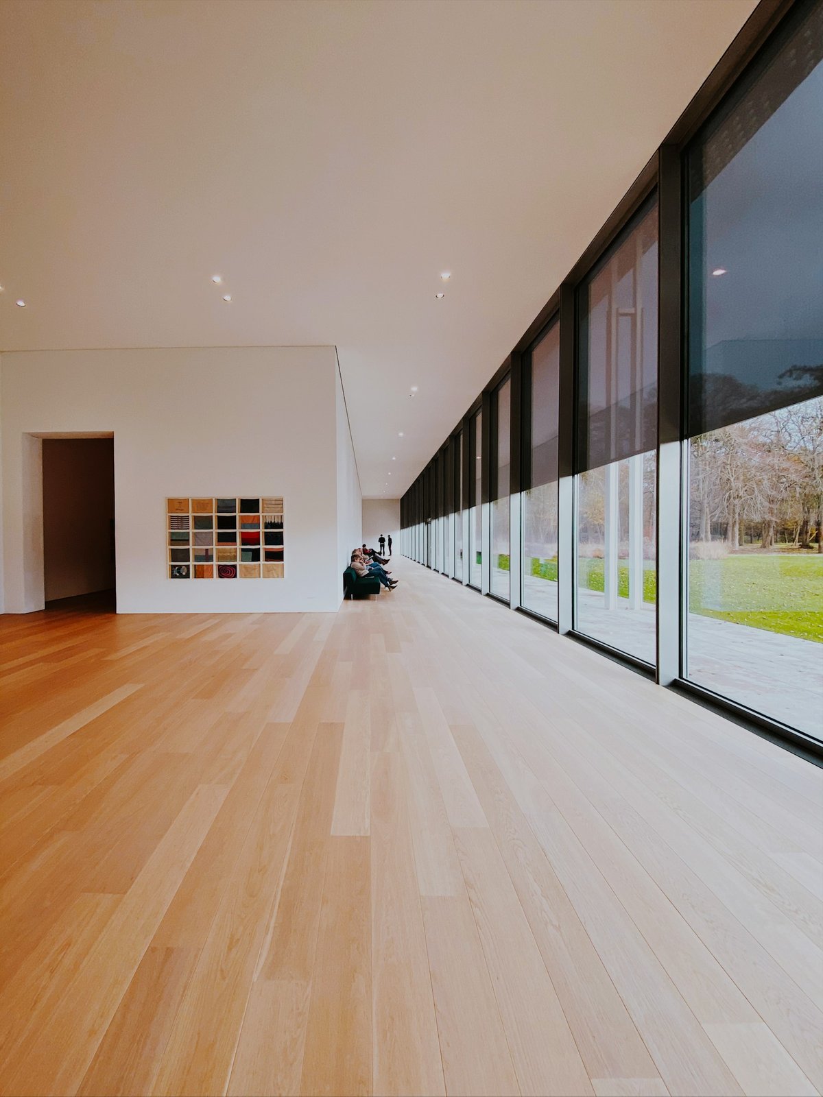 Rich brown hardwood flooring